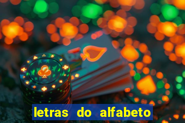 letras do alfabeto personalizadas para imprimir